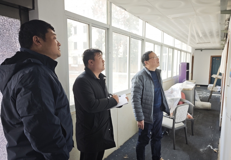 我校开展寒假前安全专项检查